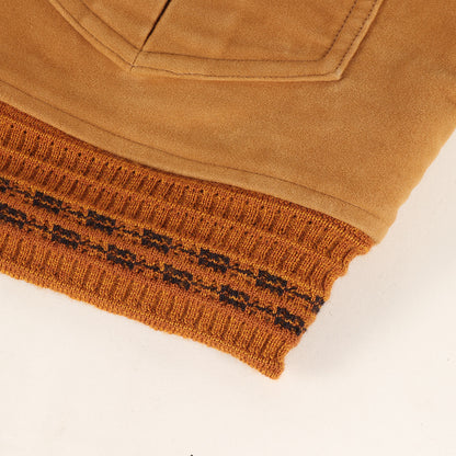 裏地チェック モールスキン チョップ ジャケット (Chop Jacket)