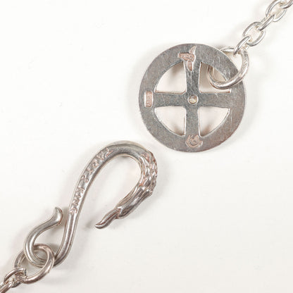 カスタムオーダー ダイヤモンドホイール イーグルフック 細丸チェーン