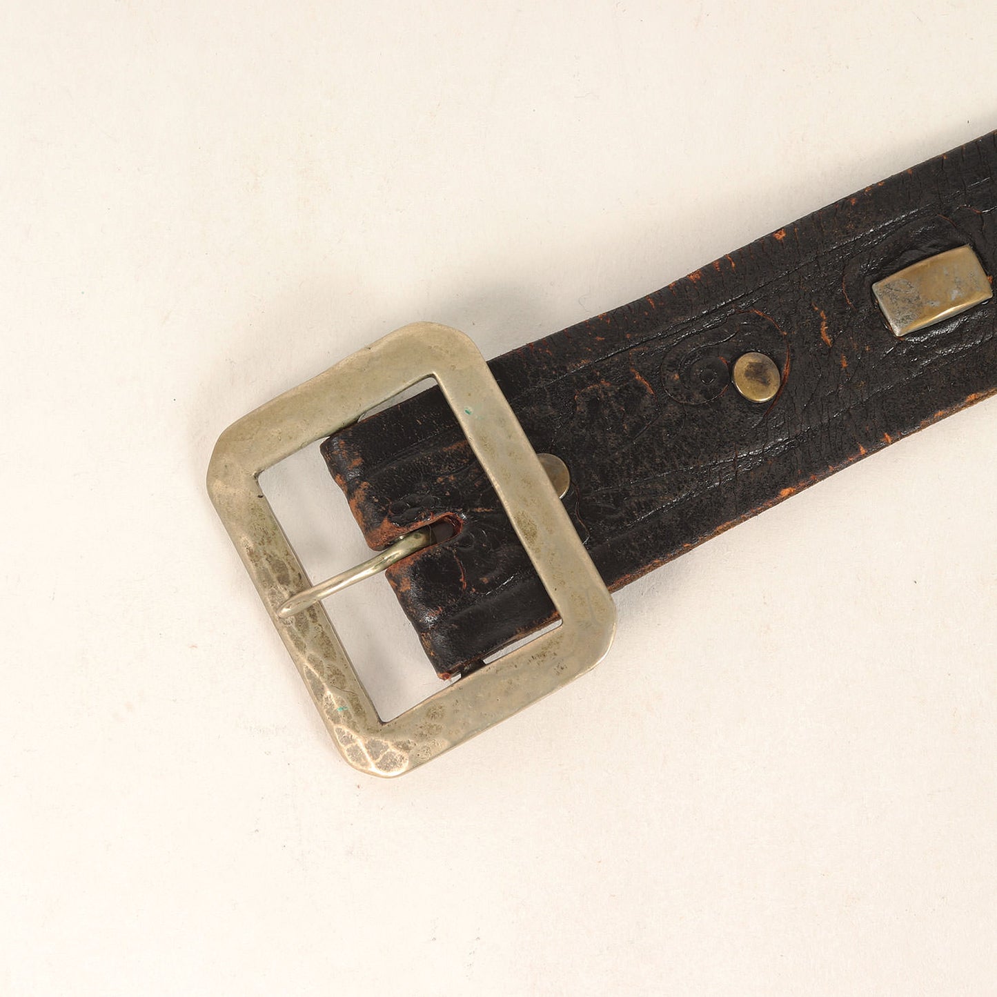 ×HTC ×PORTER スタッズ エンボス レザーベルト(T-STUDS BELT)