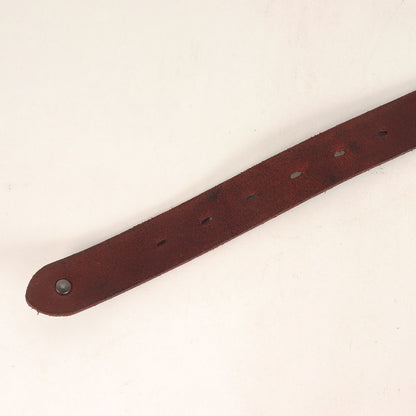 アポロコンチョ付き 茶芯ベンズレザーベルト(Leather belt 7Hole)