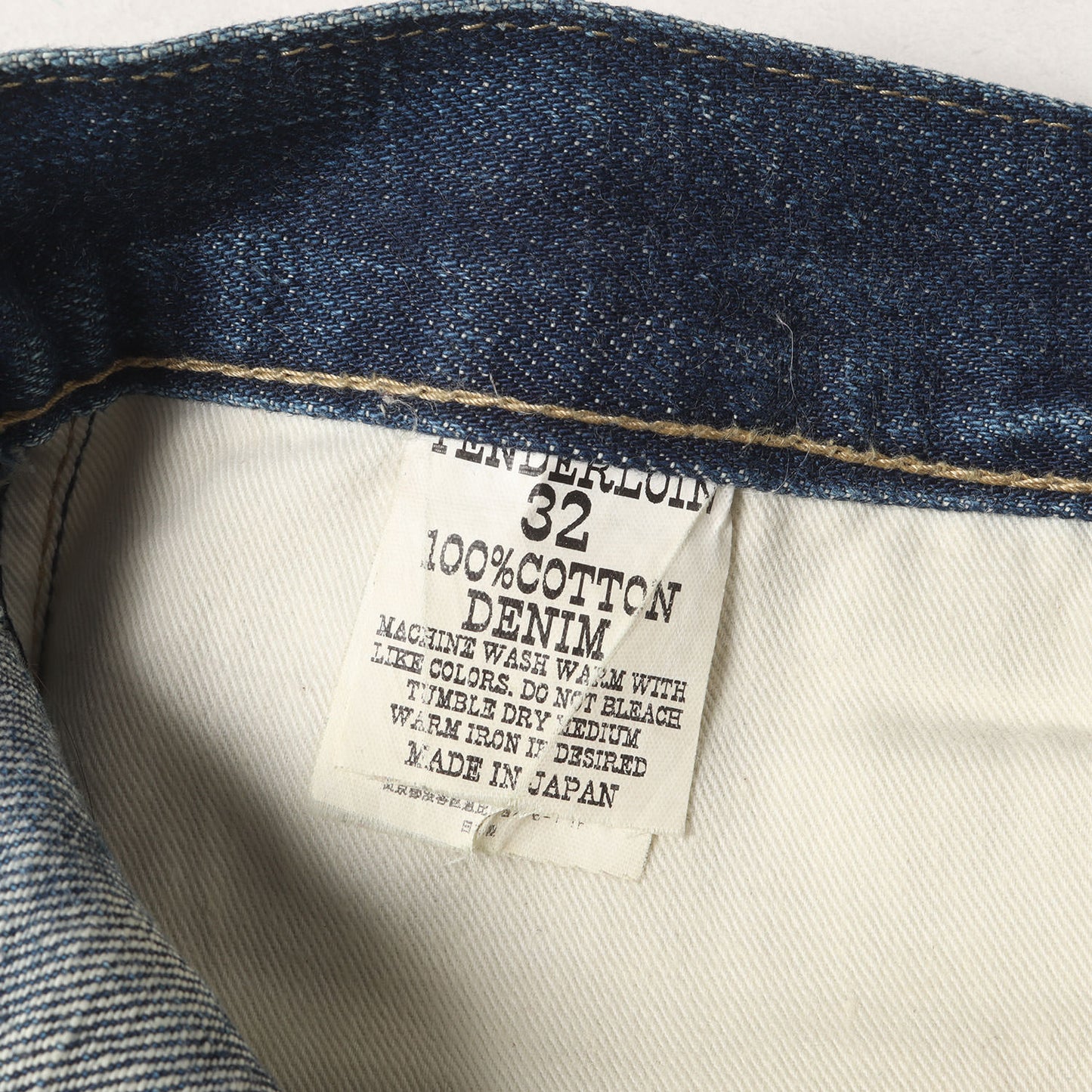 ヴィンテージ加工 セルビッチ デニムパンツ(T-RIDERS C)