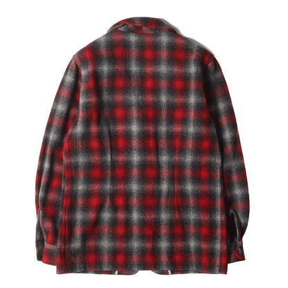 オンブレチェック ウール 3B ジャケット / USA製 WOOLRICH WOOLEN MILLS