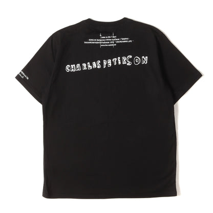 ×Charles Peterson ギター グラフィック Tシャツ