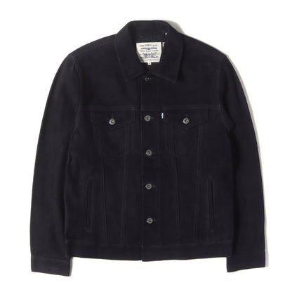[LEVIS MADE&CRAFTED] Big E 3rd ゴートスウェード トラッカー ジャケット イタリア製