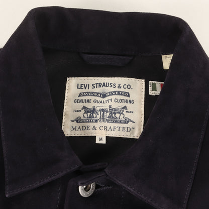 [LEVIS MADE&CRAFTED] Big E 3rd ゴートスウェード トラッカー ジャケット イタリア製