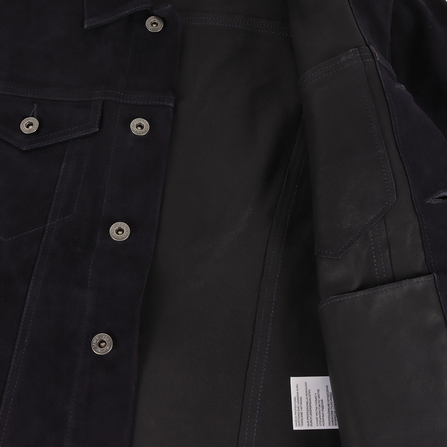 [LEVIS MADE&CRAFTED] Big E 3rd ゴートスウェード トラッカー ジャケット イタリア製