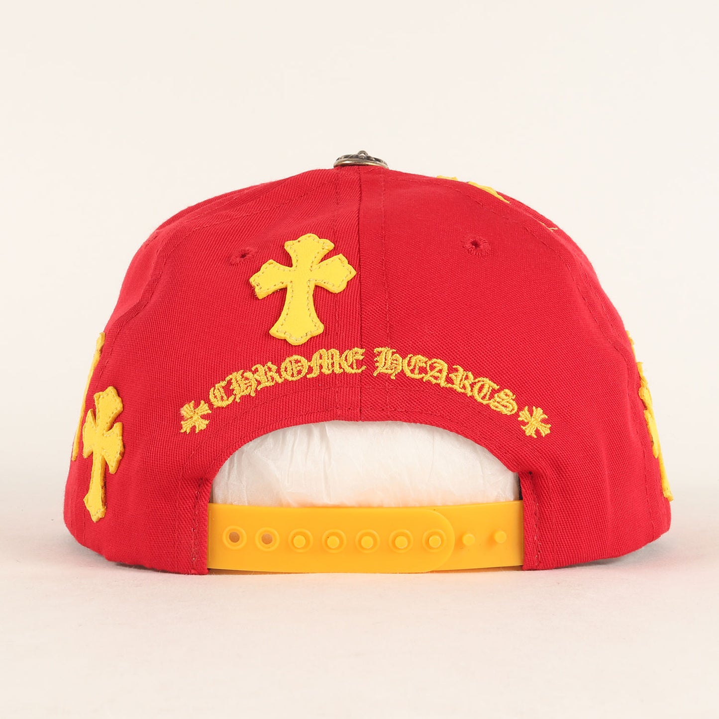 レザークロスパッチ CHロゴ ベースボールキャップ(Cross Patch Baseball Cap)