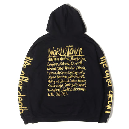 22SS ワールドツアー オーバーサイズ ヘビー スウェットパーカー(WORLD TOUR HOODIE)