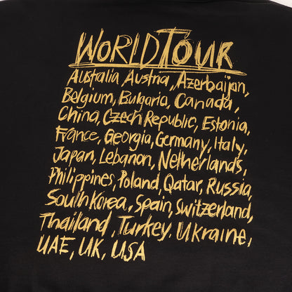 22SS ワールドツアー オーバーサイズ ヘビー スウェットパーカー(WORLD TOUR HOODIE)
