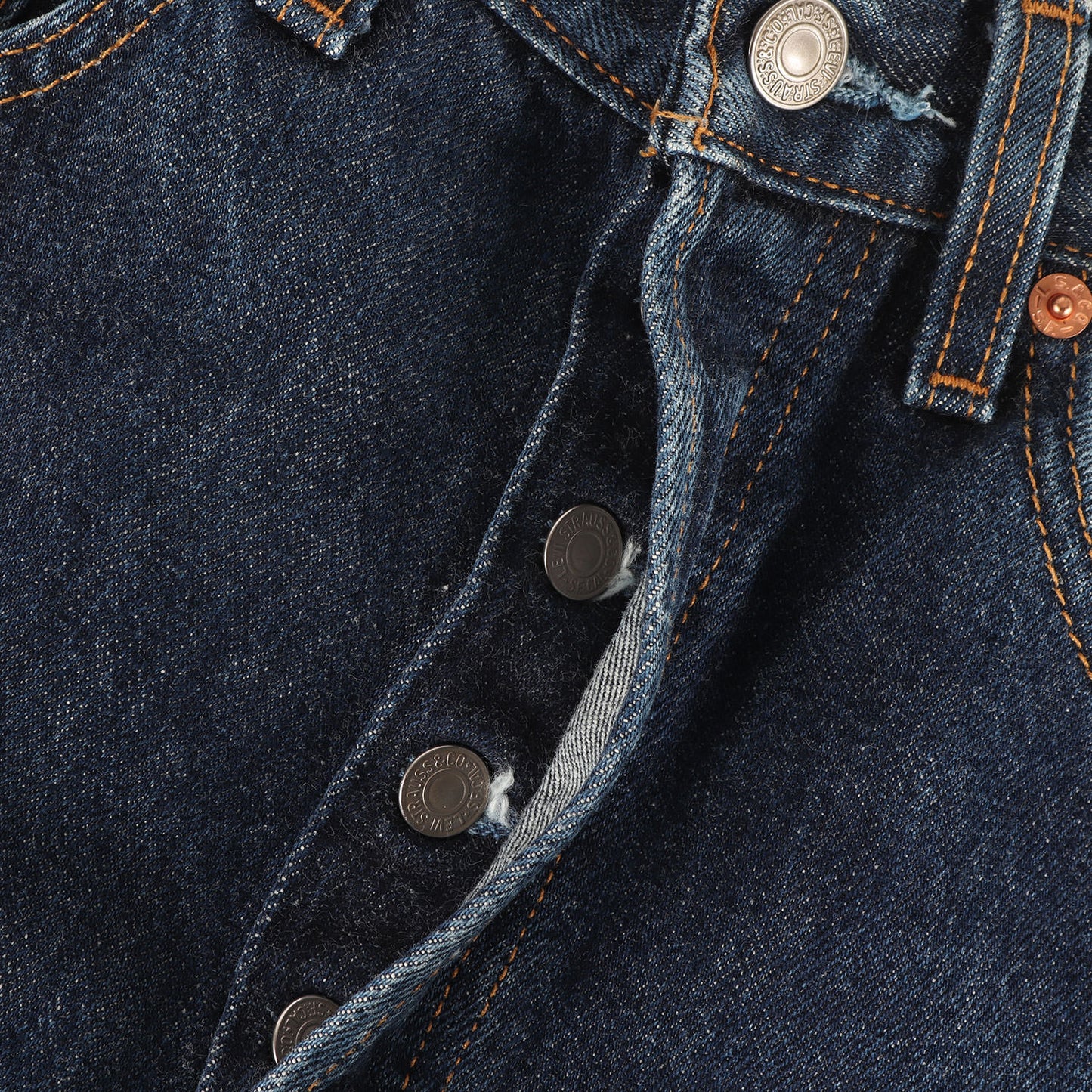 [濃紺 グッドコンディション] 90s 501 デニムパンツ / USA製 ボタン裏刻印553