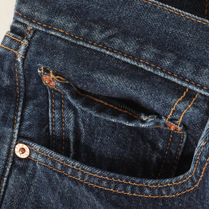 [濃紺 グッドコンディション] 90s 501 デニムパンツ / USA製 ボタン裏刻印553