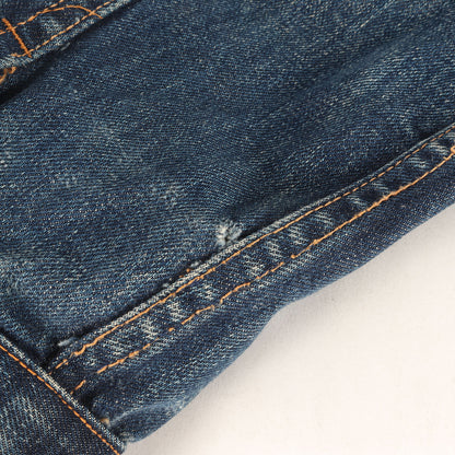 [濃紺 良サイズ] 70s 70505-0217 Big E 4th デニムジャケット / ボタン裏刻印524 BigE赤タブ