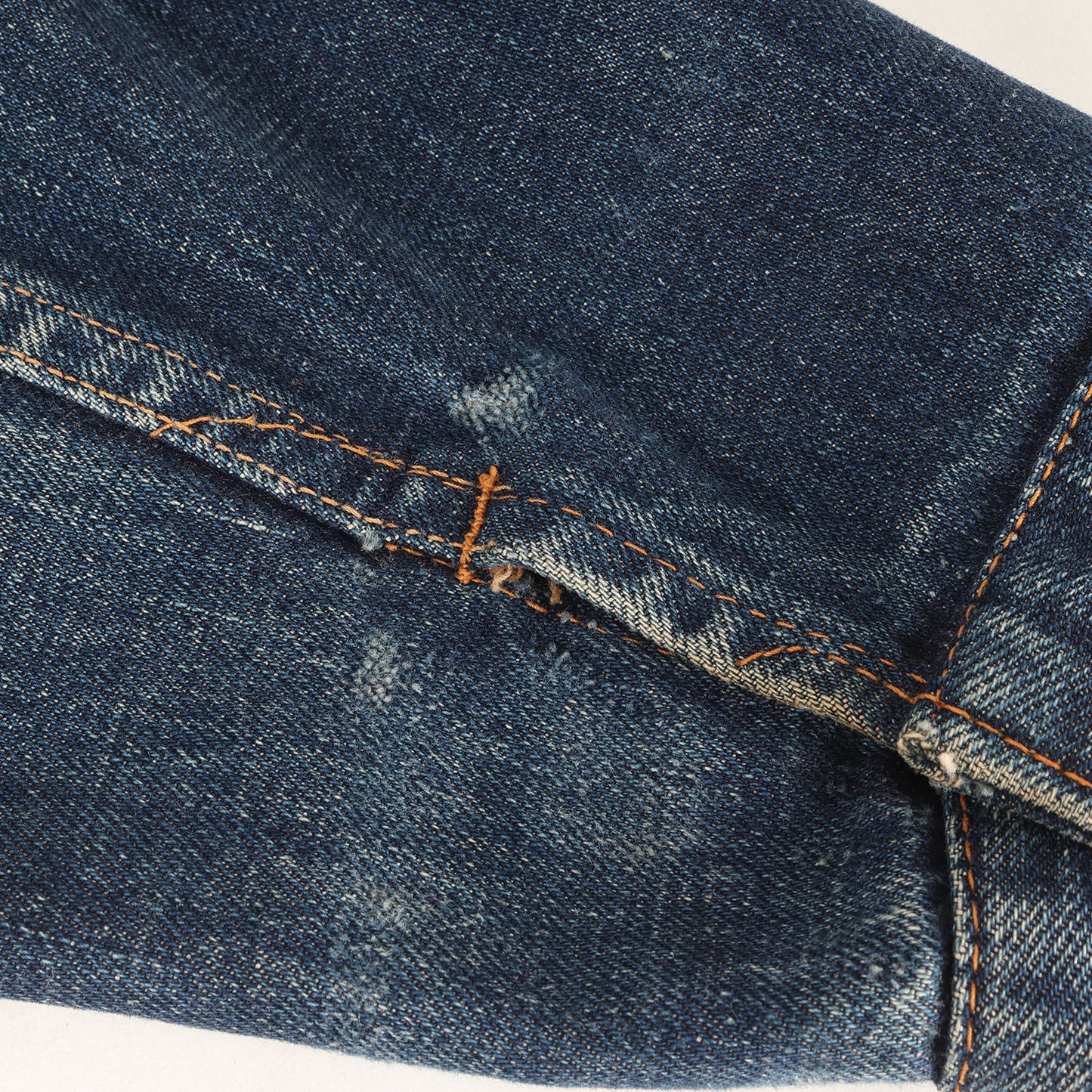 [濃紺 良サイズ] 70s 70505-0217 Big E 4th デニムジャケット / ボタン裏刻印524 BigE赤タブ