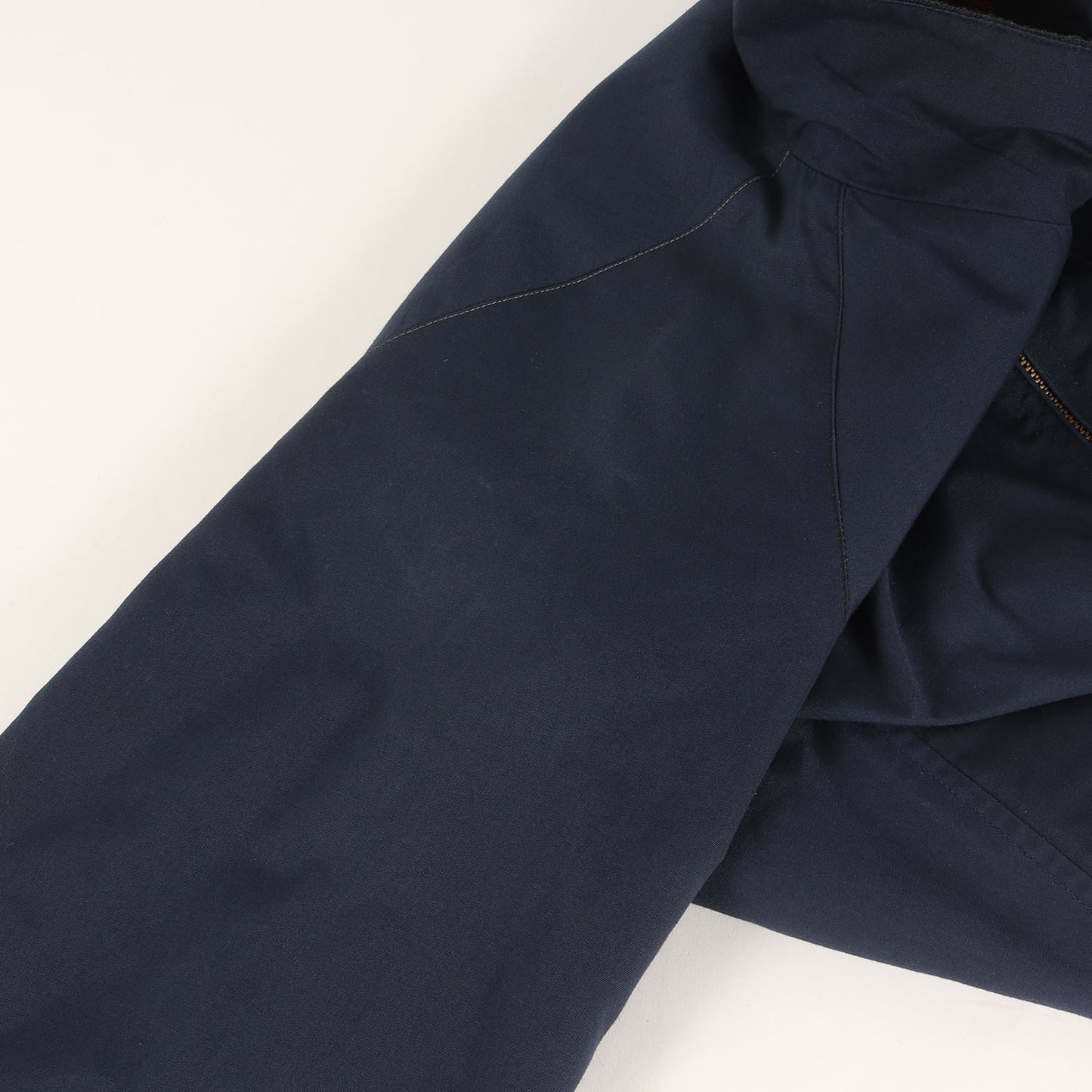 70s 裏地チェック ポリコットン ハリントン ジャケット Terry & Juden Co.