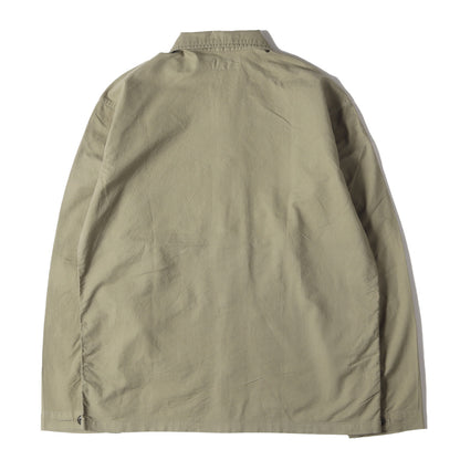 25SS ウォッシュ加工 コットンオックス BDUボタン カバーオール