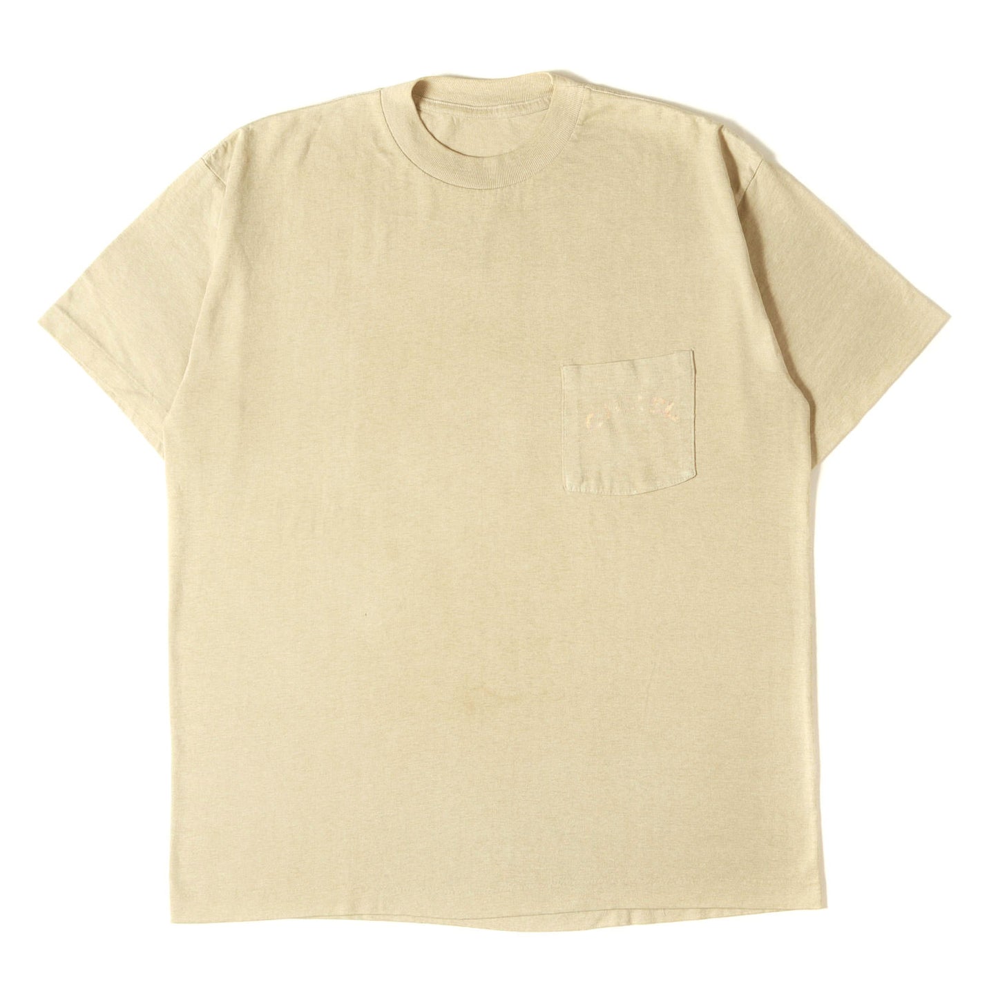 90s キャラクタープリント ポケット Tシャツ / Camel キャメル
