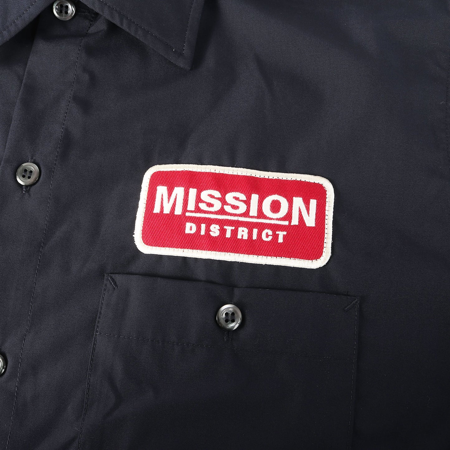 ワッペン付き T/C ワーク 半袖シャツ(MT-415 ORIGINAL WORK SHIRT)