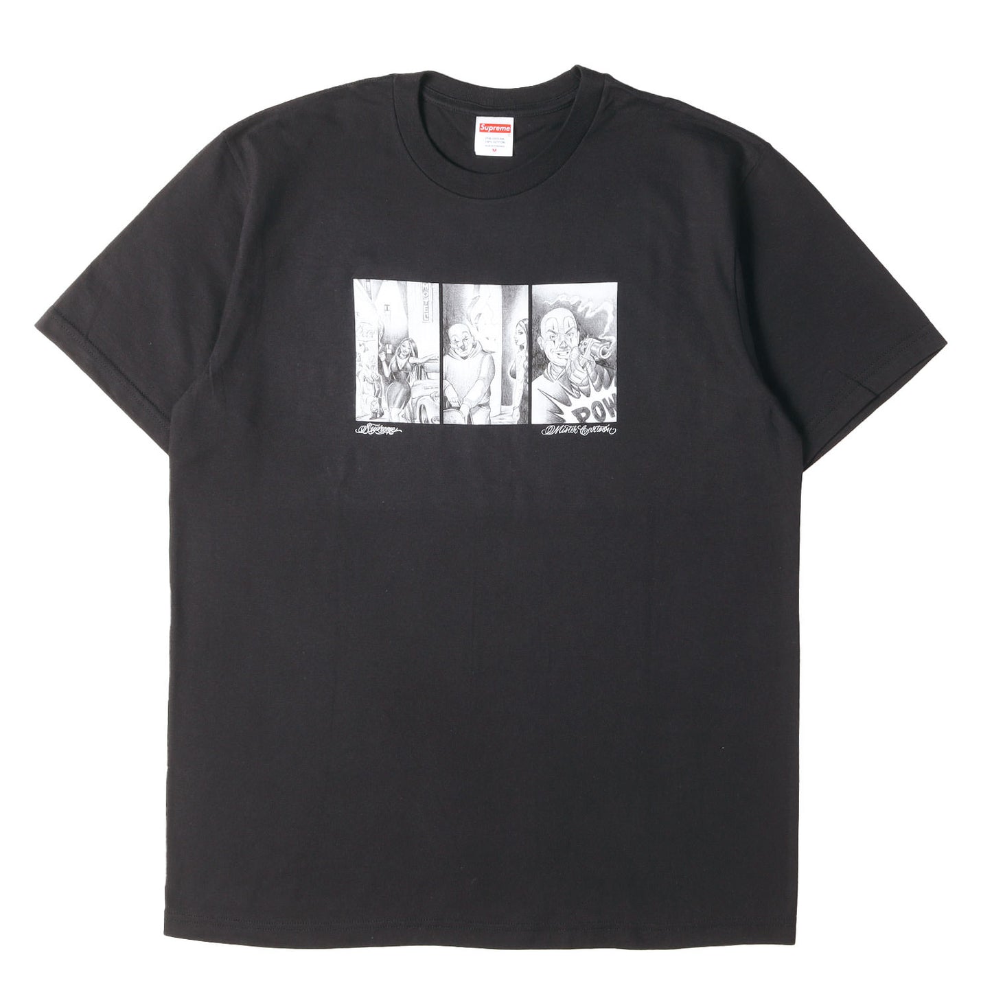 24AW ×Mister Cartoon イラストグラフィック Tシャツ(Pow Tee)