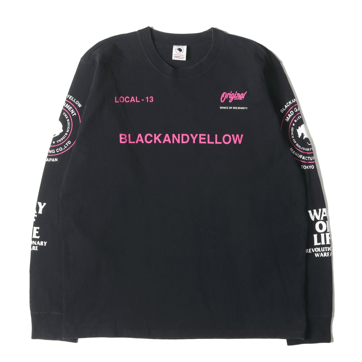 21SS WAY OF LIFE マルチプリント ロングスリーブ Tシャツ(LOCAL-13 L/S )