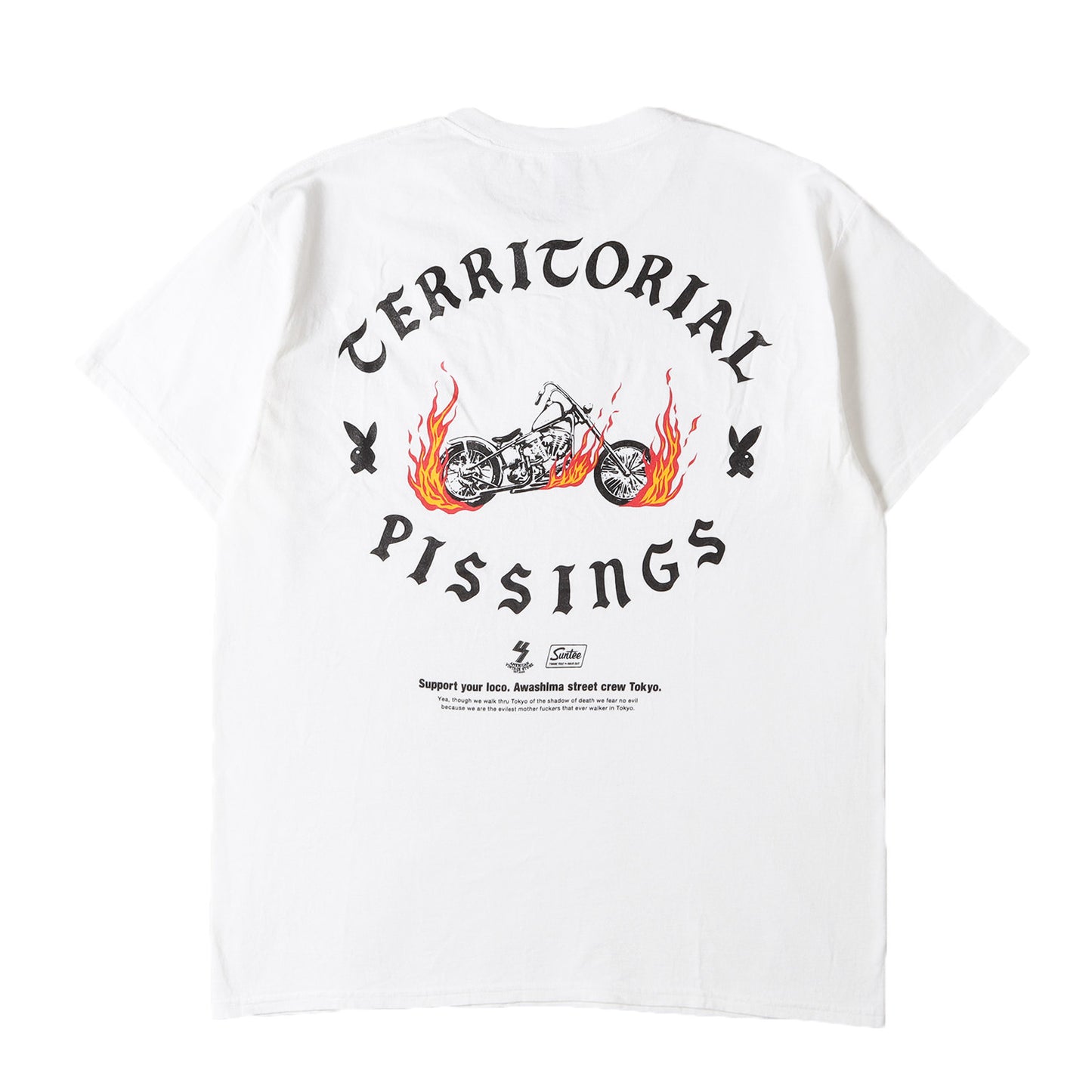 ×US バイク グラフィック Tシャツ