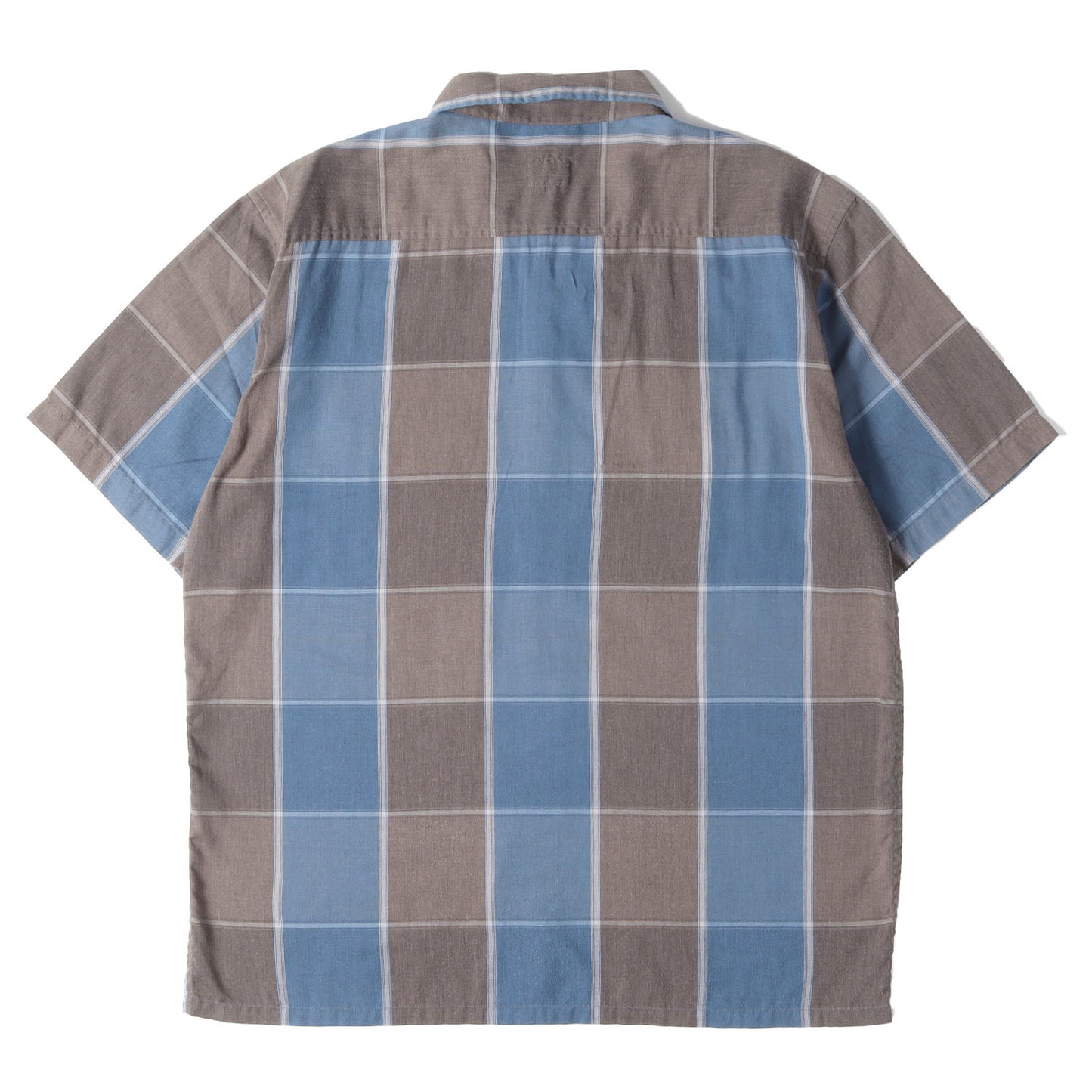 チェーン刺繍ロゴ チェック 半袖シャツ(T-T/C CHECK SHT S/S)