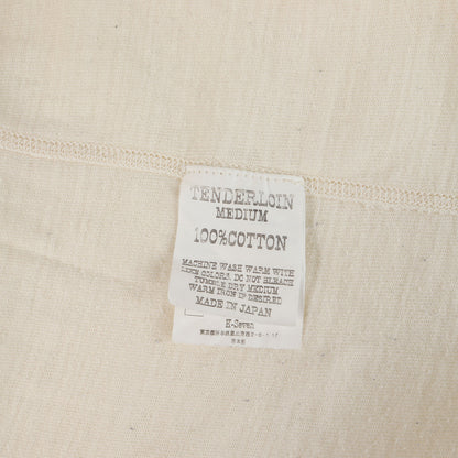 コットンスラブ ヘンリーネック Tシャツ