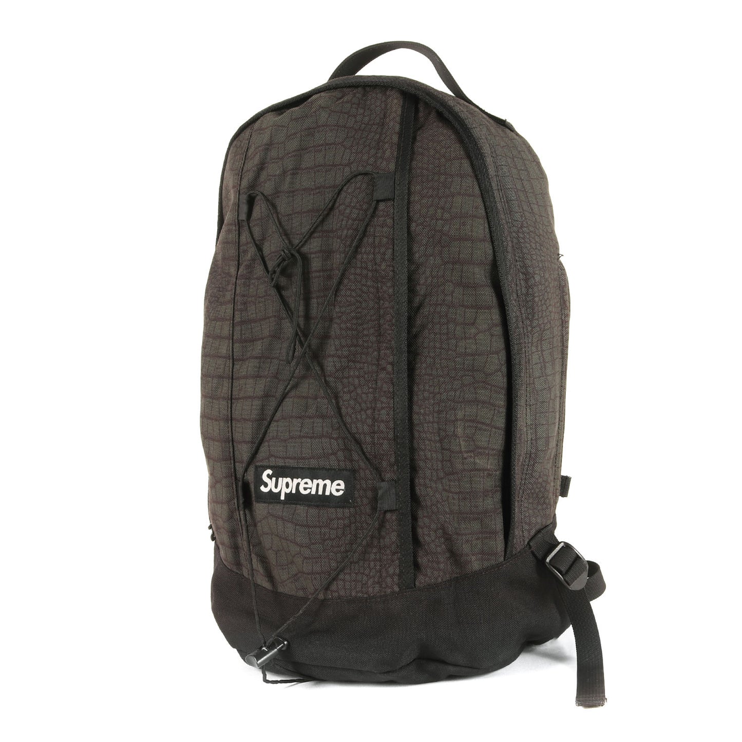 クロコダイル柄 コーデュラナイロン バックパック(Croc Backpack)