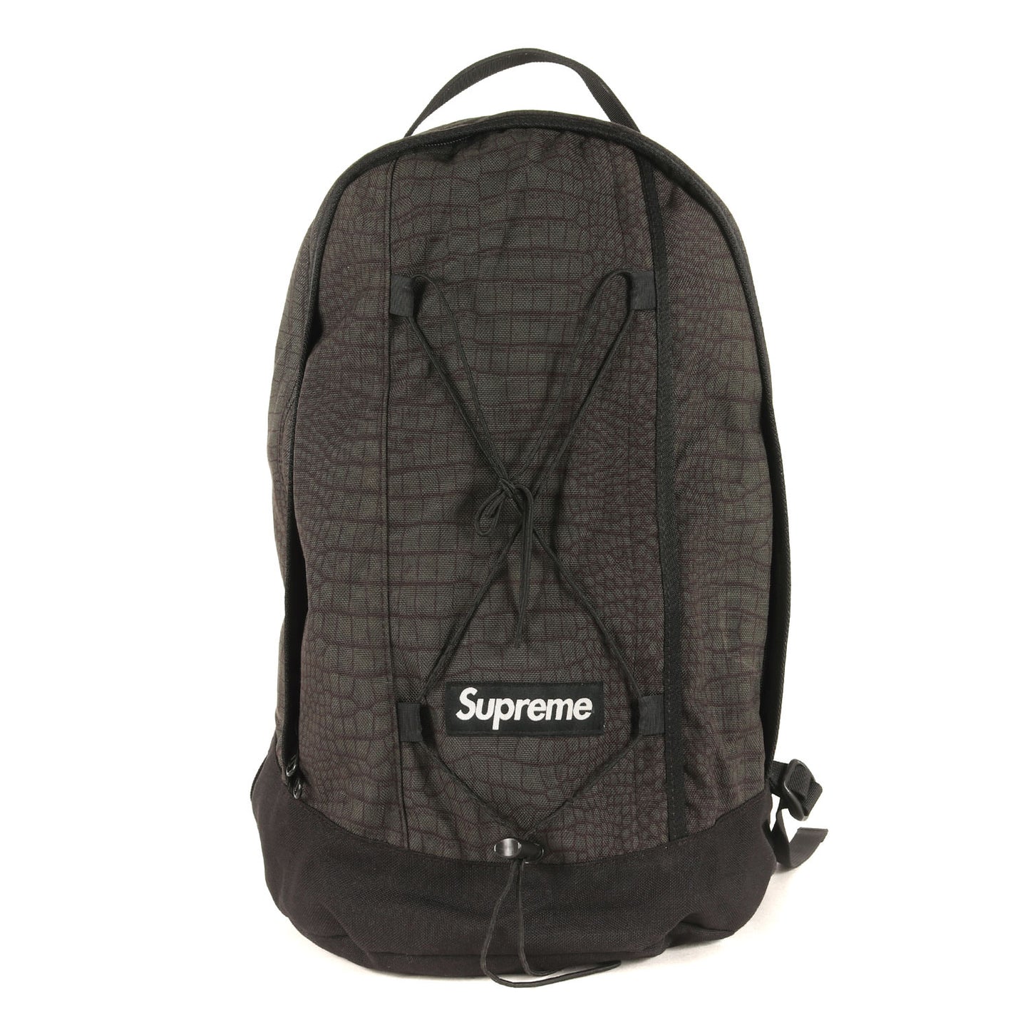 クロコダイル柄 コーデュラナイロン バックパック(Croc Backpack)