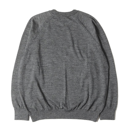 25AW ロゴ刺繍 メリノウール ニット セーター(Merino Wool Sweater)