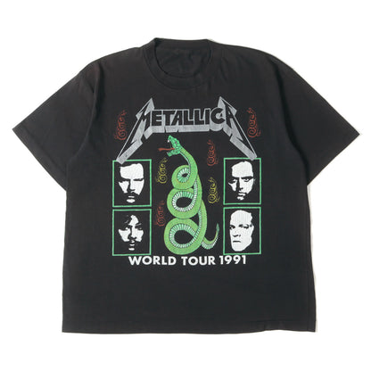 [希少 ブート物] 90s Metallica WORLD TOUR 1991 メタリカ Tシャツ