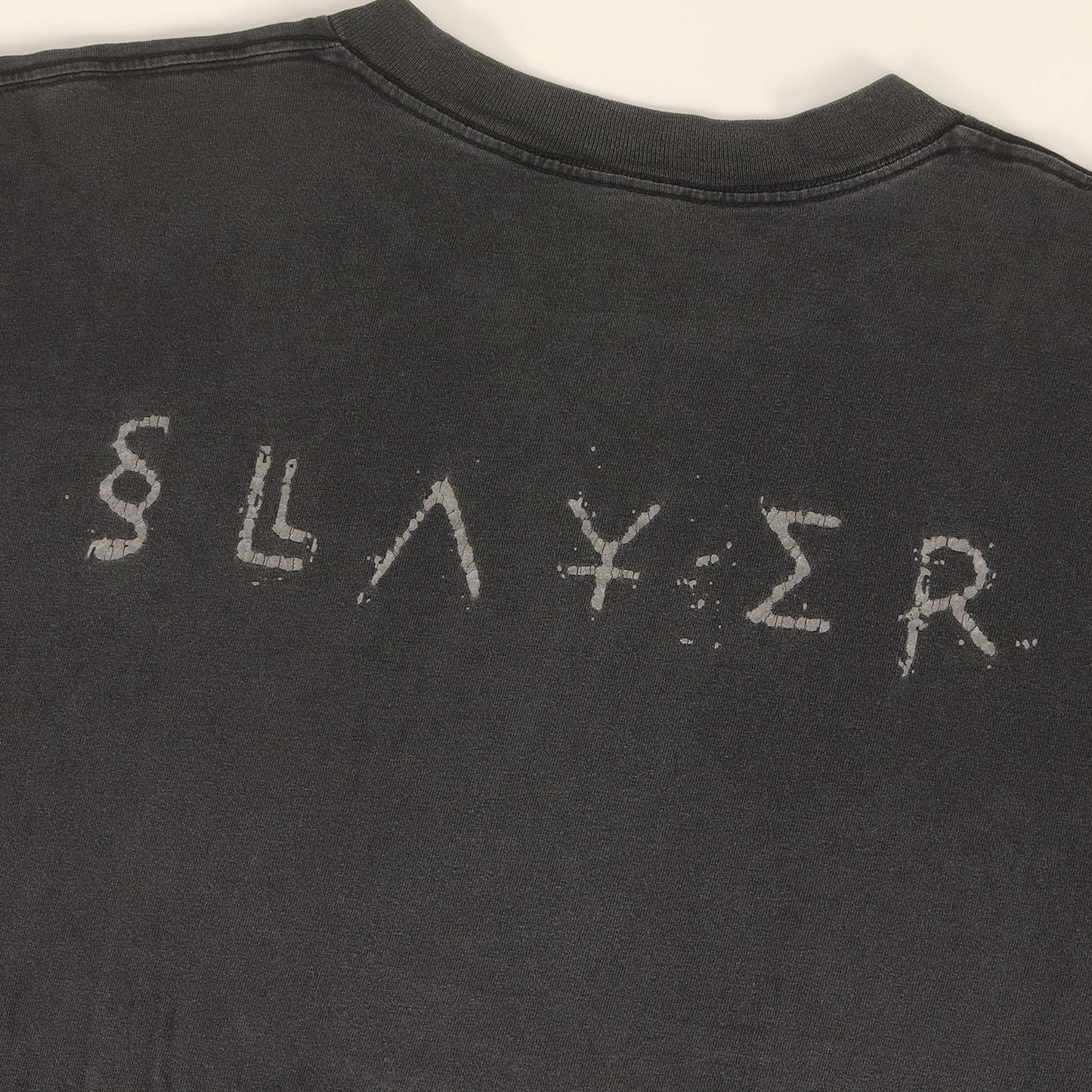 [GOODフェード] 90s SLAYER Diabolus in Musica スレイヤー 悪魔の鎮魂歌 Tシャツ