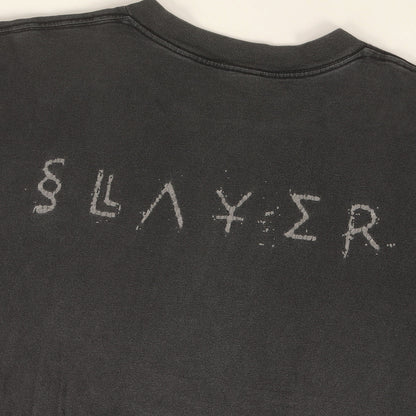 [GOODフェード] 90s SLAYER Diabolus in Musica スレイヤー 悪魔の鎮魂歌 Tシャツ