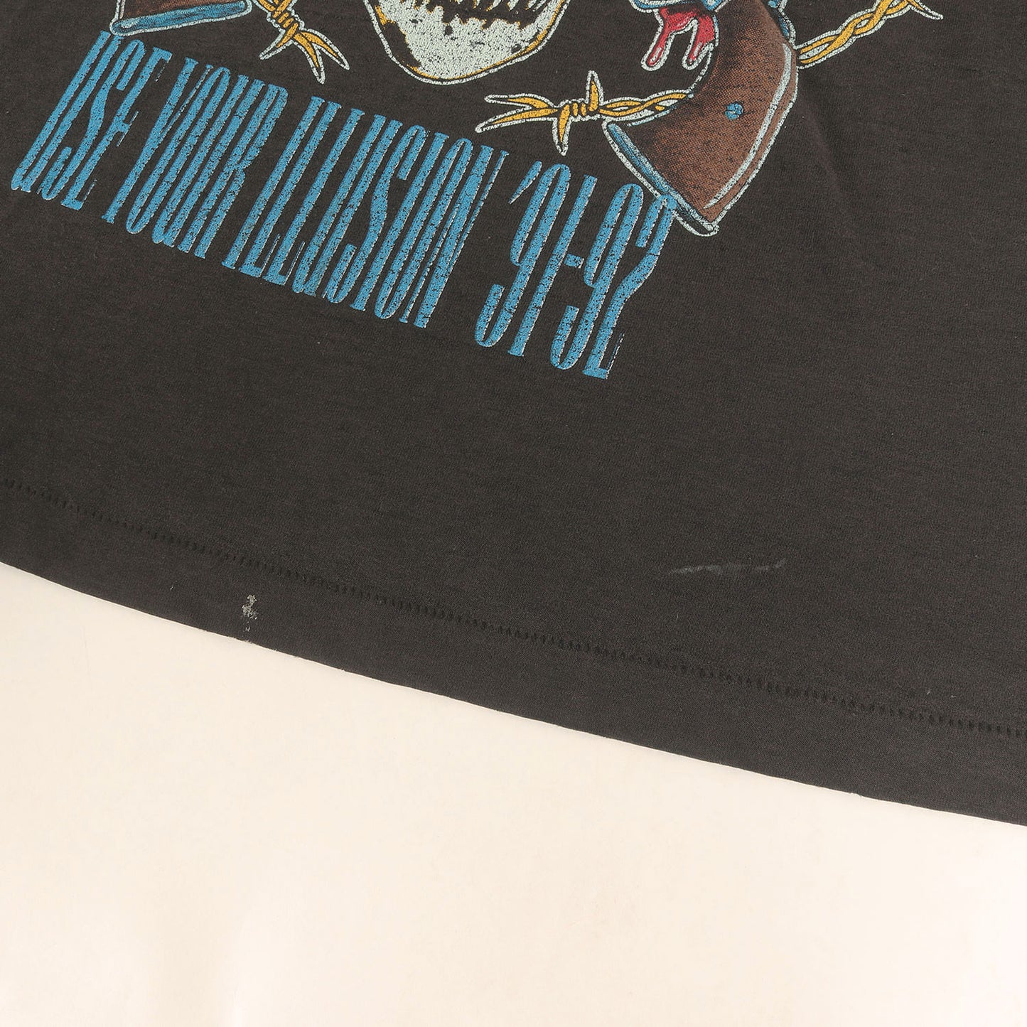 [雰囲気抜群] 90s Guns N' Roses Use Your Illusion 91 Tour ガンズアンドローゼス Tシャツ / USA製 SCREEN STARS