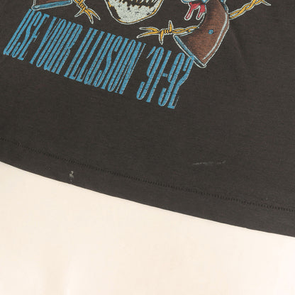 [雰囲気抜群] 90s Guns N' Roses Use Your Illusion 91 Tour ガンズアンドローゼス Tシャツ / USA製 SCREEN STARS