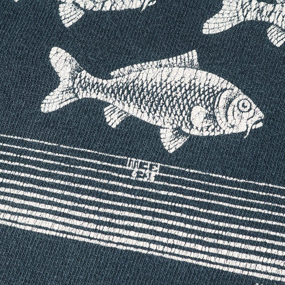 [希少モデル] 90s M. C. Escher マウリッツ・エッシャー 鳥と魚 Tシャツ / ホンジュラス製 WESTSIDE