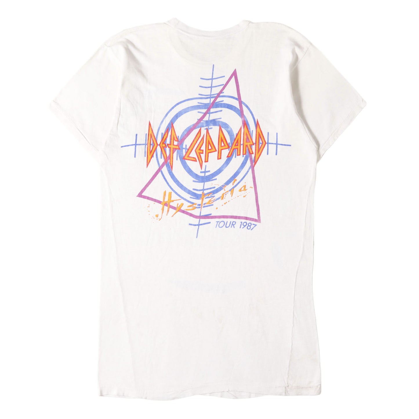 [希少モデル] 80s Def Leppard Hysteria 1987 TOUR デフ・レパード Tシャツ
