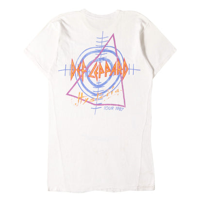[希少モデル] 80s Def Leppard Hysteria 1987 TOUR デフ・レパード Tシャツ