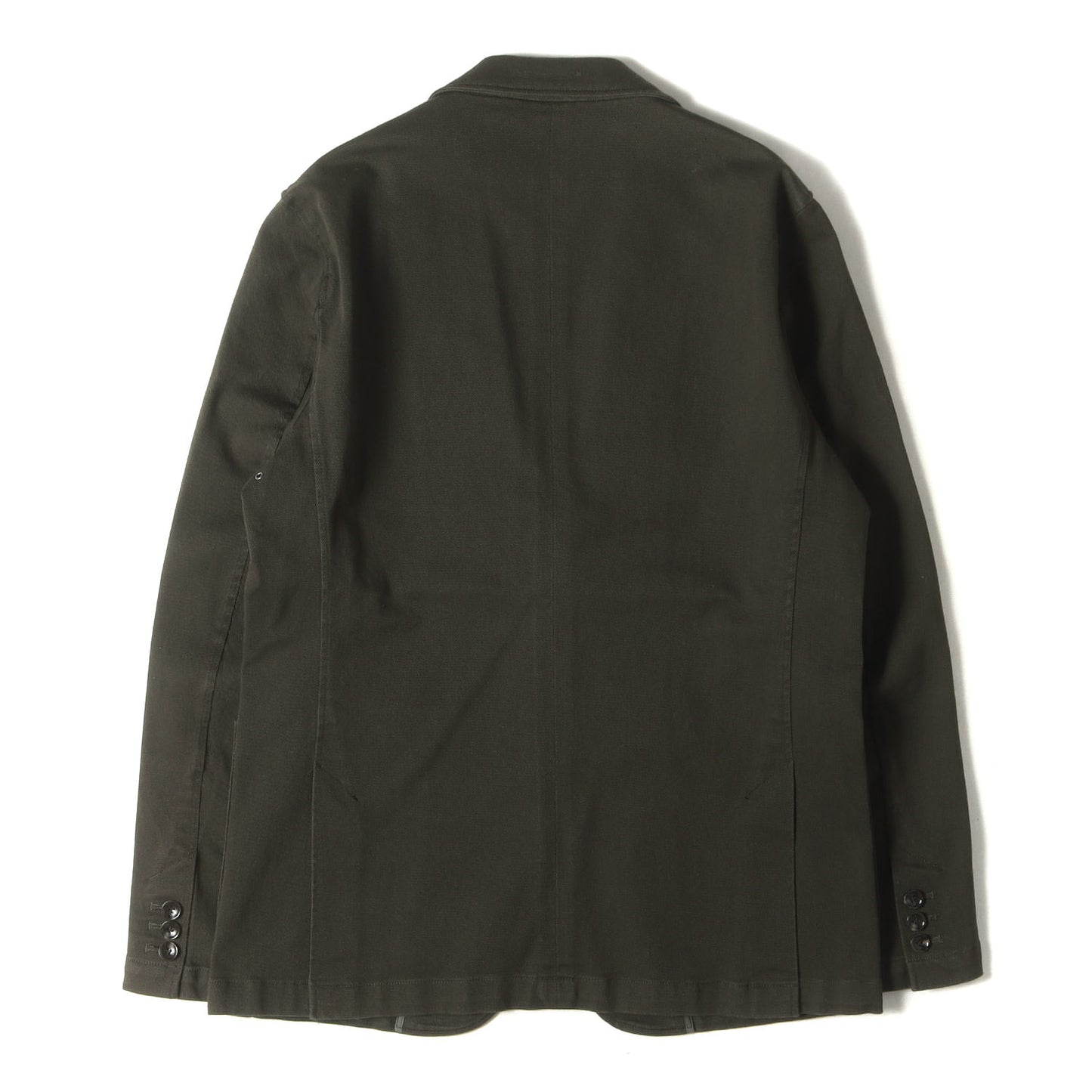 20AW ストレッチ ドリルクロス 2B テーラードジャケット(WASHED STRETCH COTTON DRILL 2BUTTON JACKET)