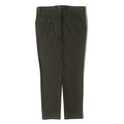 20AW ストレッチ ドリルクロス スリム スラックスパンツ(WASHED STRETCH COTTON DRILL SLIM FIT SLACKS)