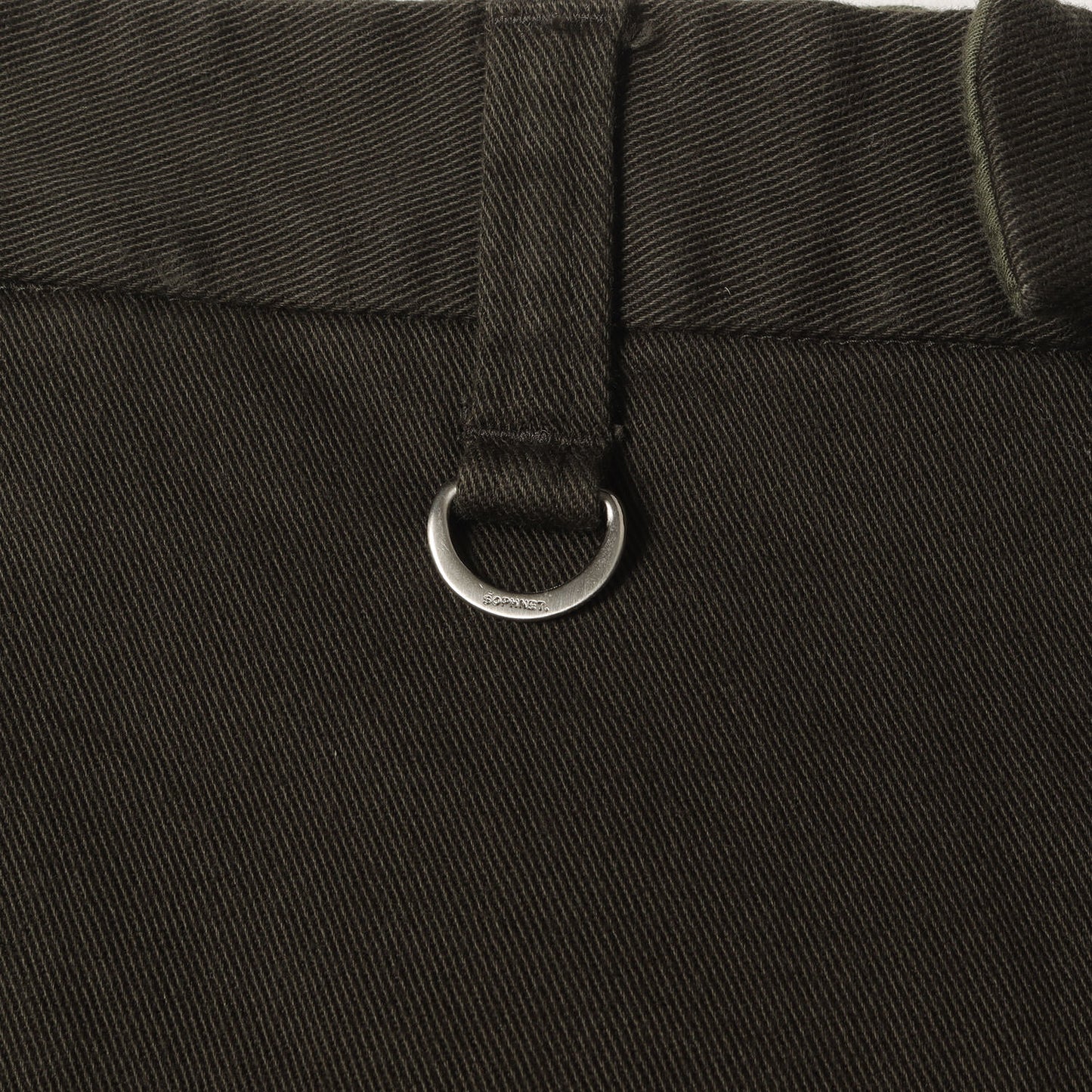 20AW ストレッチ ドリルクロス スリム スラックスパンツ(WASHED STRETCH COTTON DRILL SLIM FIT SLACKS)