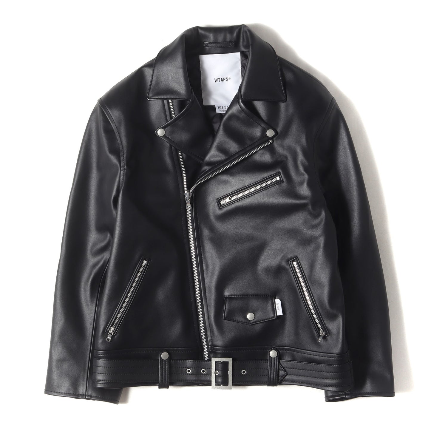 23AW シンセティックレザー ダブル ライダースジャケット(VANCE / JACKET / SYNTHETIC)