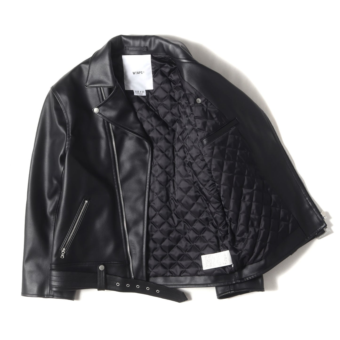 23AW シンセティックレザー ダブル ライダースジャケット(VANCE / JACKET / SYNTHETIC)