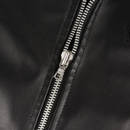 23AW シンセティックレザー ダブル ライダースジャケット(VANCE / JACKET / SYNTHETIC)