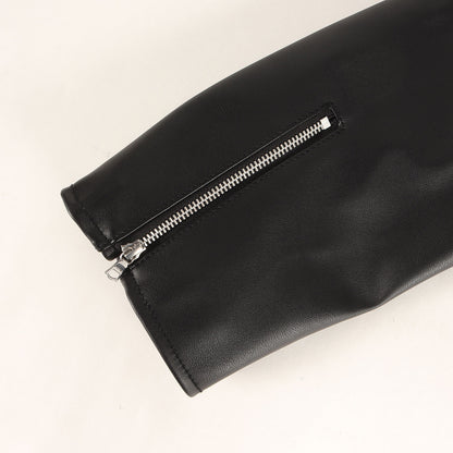 23AW シンセティックレザー ダブル ライダースジャケット(VANCE / JACKET / SYNTHETIC)