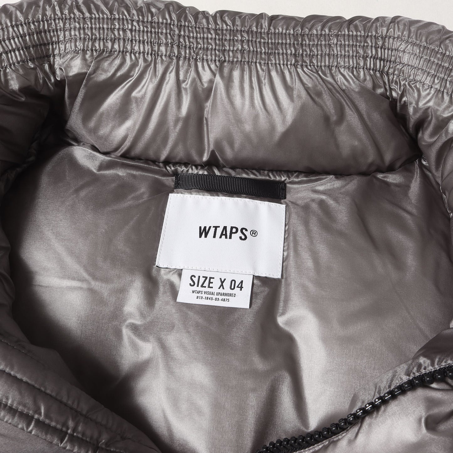 24AW ナイロンタフタ フルジップ 中綿ベスト(GMERA / VEST / NYLON. TAFFETA. PERTEX)