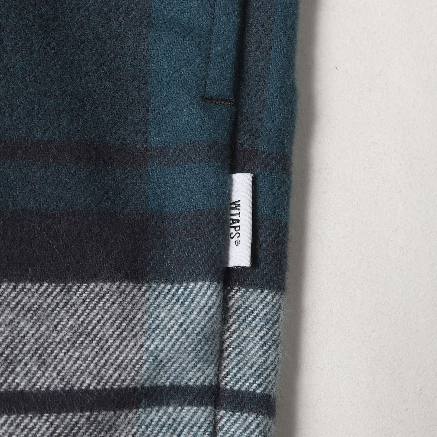 24SS チェックフランネル ワークパンツ(LEZ / SGL / TROUSERS / COTTON FLANNEL TEXTILE)