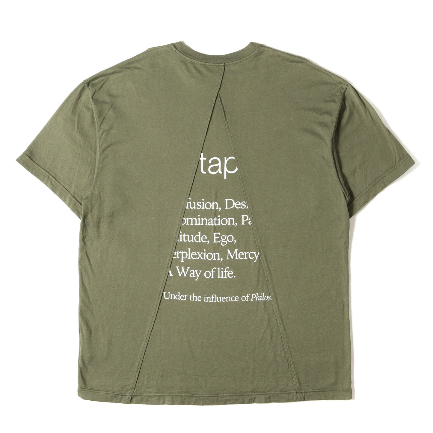 23SS 切替しデザイン クルーネック Tシャツ (INGREDIENT / SS / COTTON)
