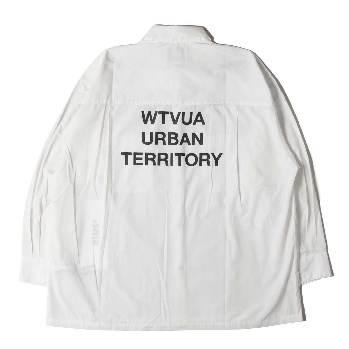 24AW メッセージロゴ ブロードクロスシャツシャツ(REPO / LS / CTPL. BROADCLOTH)