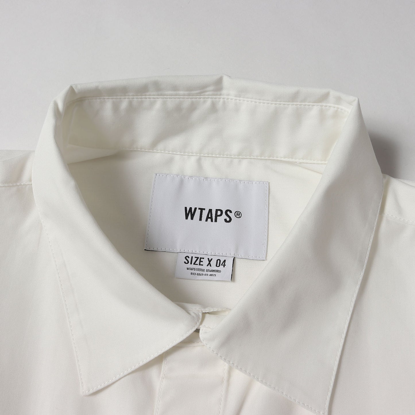 24AW メッセージロゴ ブロードクロスシャツシャツ(REPO / LS / CTPL. BROADCLOTH)