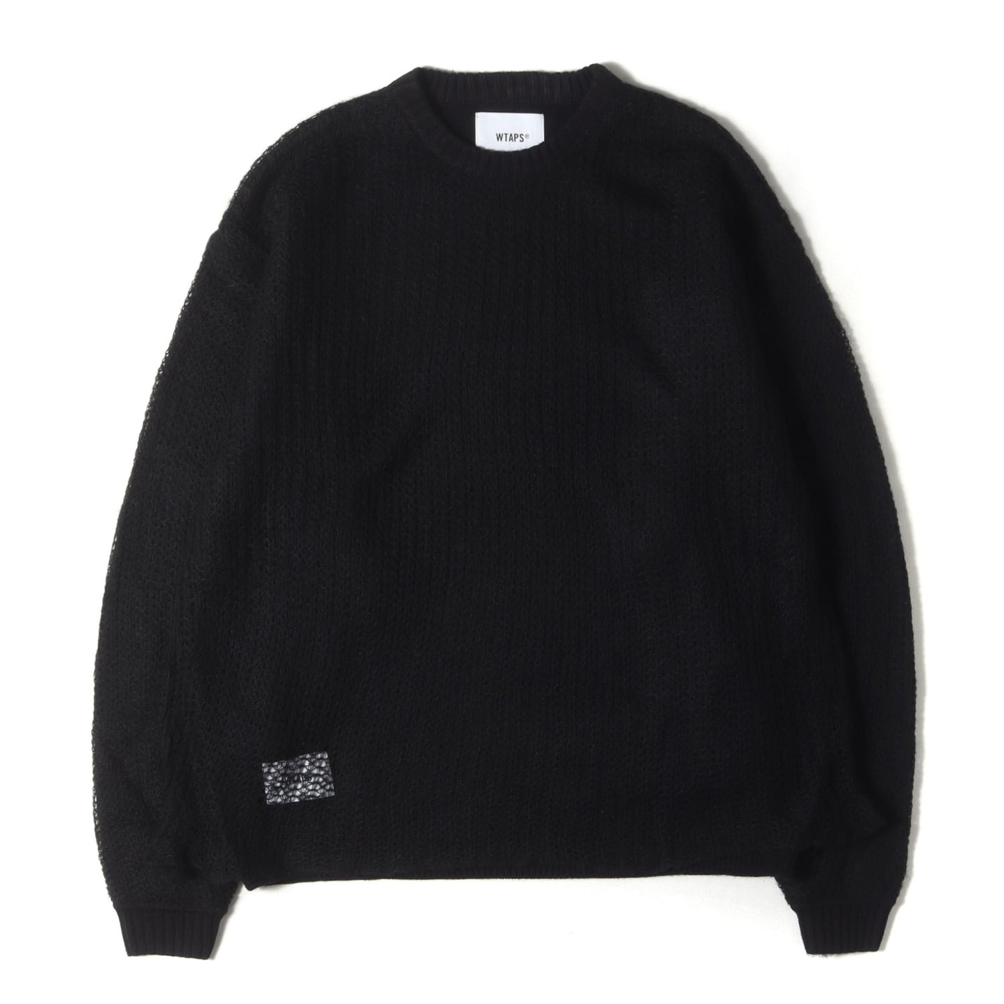 23AW クロスボーン レイヤード クルーネック ニットセーター(OBSVR / SWEATER / ACRYLIC. X3.0)